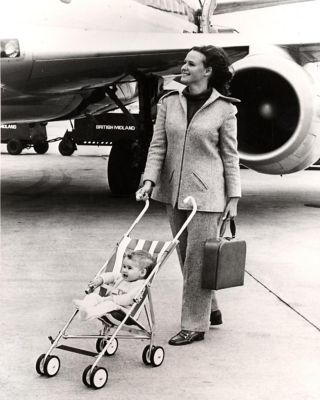 who invented the baby stroller