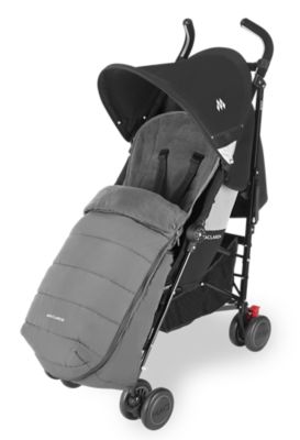 double stroller with footmuffs